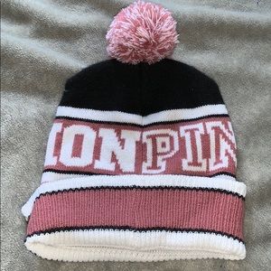 NWOT Pink Nation Beanie